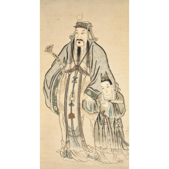  佚名 福祿壽如意呈祥 