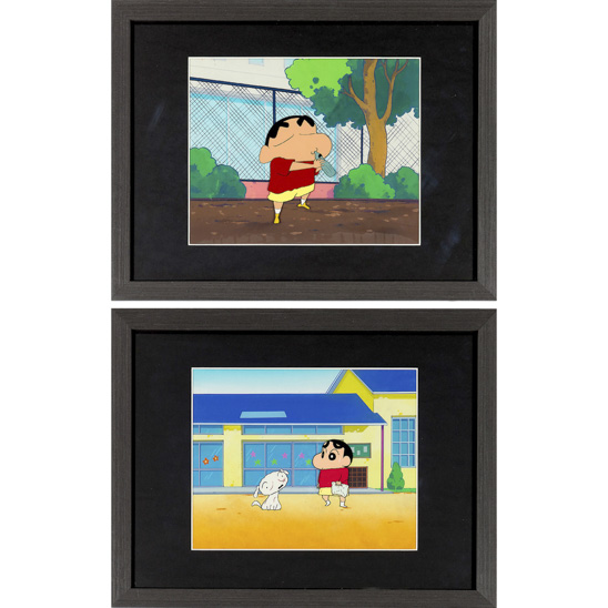  新銳動畫公司「蠟筆小新」賽璐璐手稿  