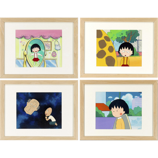  日本動畫公司「櫻桃小丸子」賽璐璐手稿  